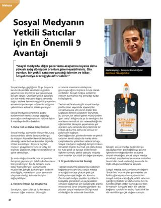 Yetkili Satıcılar ile İletişim .